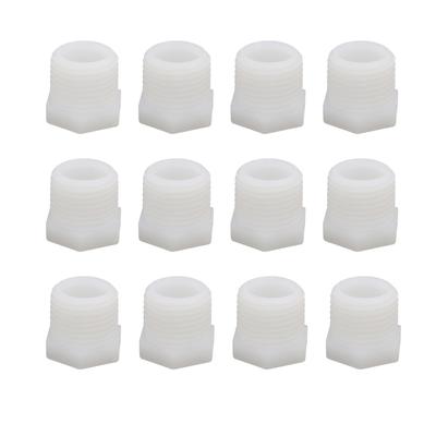 12Pcs 1 Inch PVC Pipe Fitting Plugs Water Heater Drain Plugs Replacement For RV