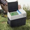 Compressor Refrigeration Box 50L Small Refrigerator Bicycle Camping Portable Refrigerator
