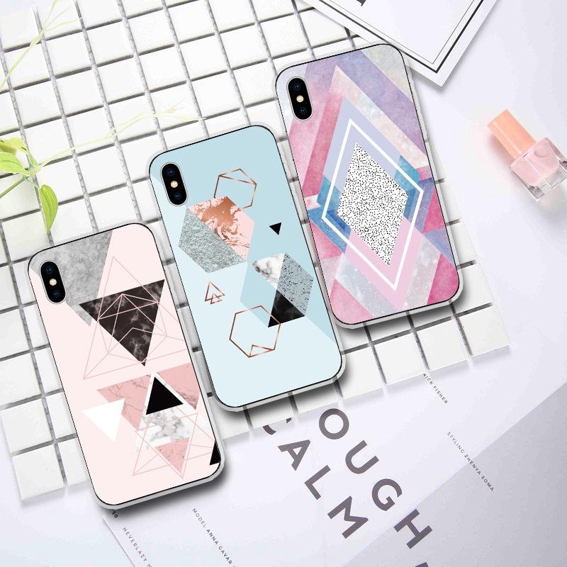 Patterned Iphone Case Buy Geometry Pattern Case for IPhone X 8 8plus 7 7plus 6 6S 6plus ...