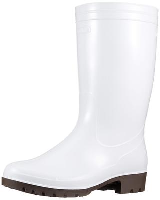 Made In Antivirus Oil [Achilles] Boots, Japan, Compatible, Resistant, 2E, Unisex, Workmaster, White/Brown, 26.5cm