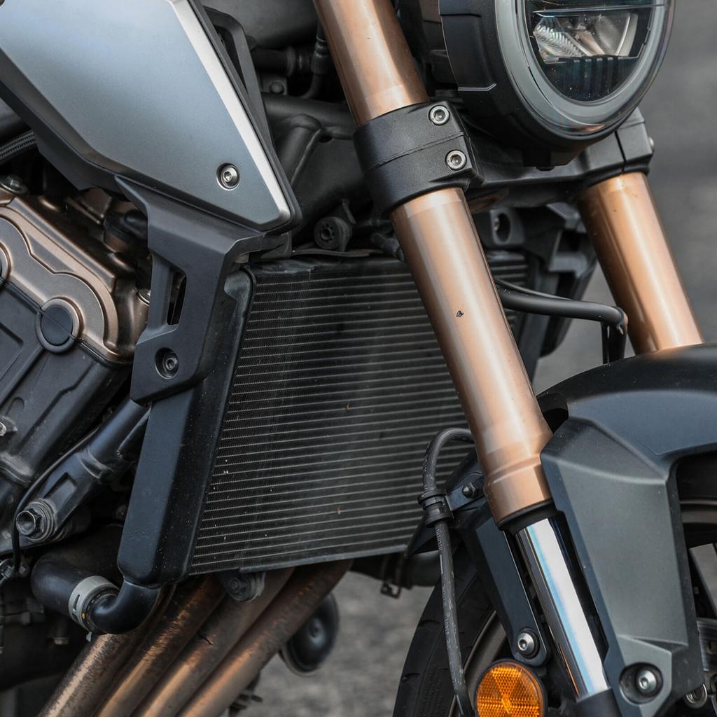 Motorcycle Black Aluminum Radiator Cooler Cooling For HONDA CB650R CB 650 R 2019 2020 2021 2022 2023 2024