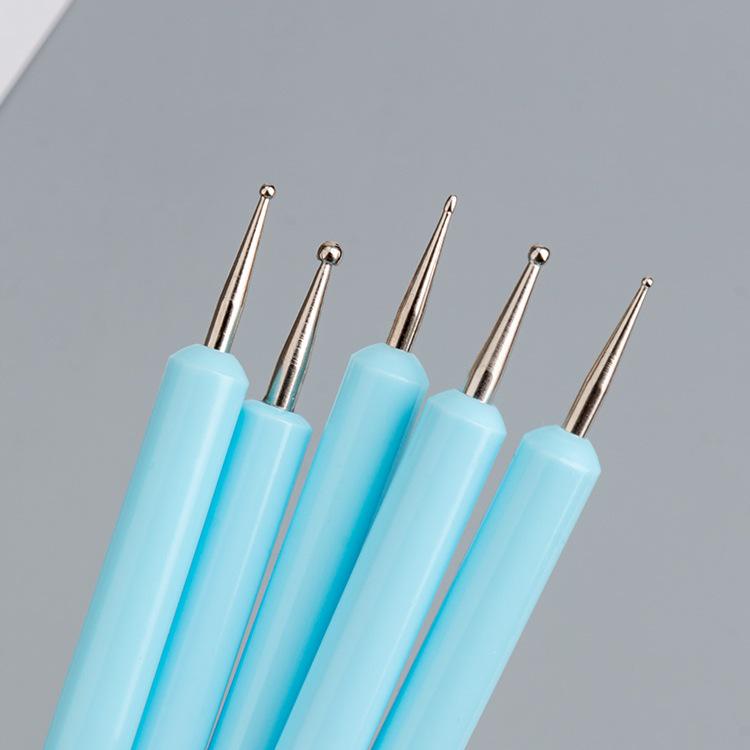 Silicone Soft Tip Double-Ended Dotting & Pressing Pen for Clay Sculpture