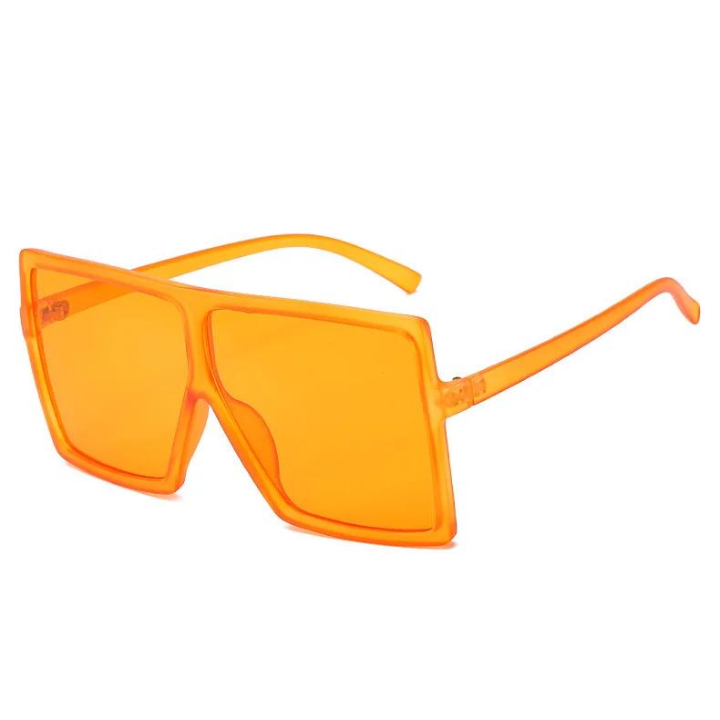 

Retro Edgy Punk Trendy High End Designer Style Oversized Square Shaped Multi Colored Female For Both Male Sun Glasses