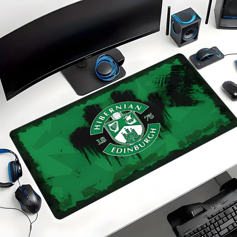 Hibernian Football Club (1) Mouse pad With A Non Slip Rubber Base Perfect For Home Office Use And An Ideal Gift For Gamers