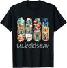Uzbekistan Brushstroke Uzbek Vacation Souvenir Uzbekistan T-Shirt