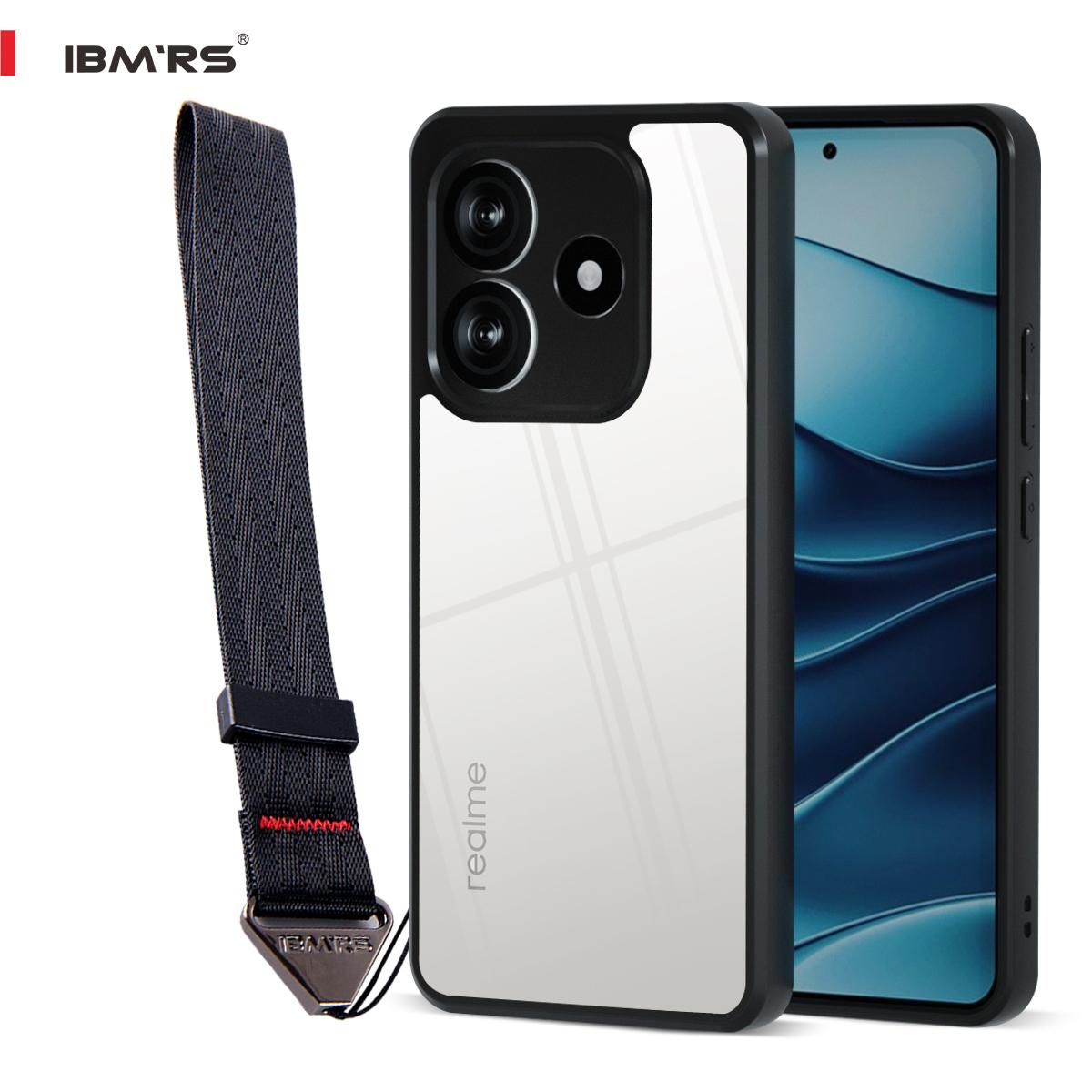 (Comes with wrist strap)Ibmrs for Xiaomi Redmi Note 14 4G case,ultra-sleek,raised edges protect camera & screen- Black camo PC + TPU