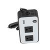 200W Car Power Converter DC 12V To 110V AC Converter Car Charger Adapter Plug Adapter for Road Trip