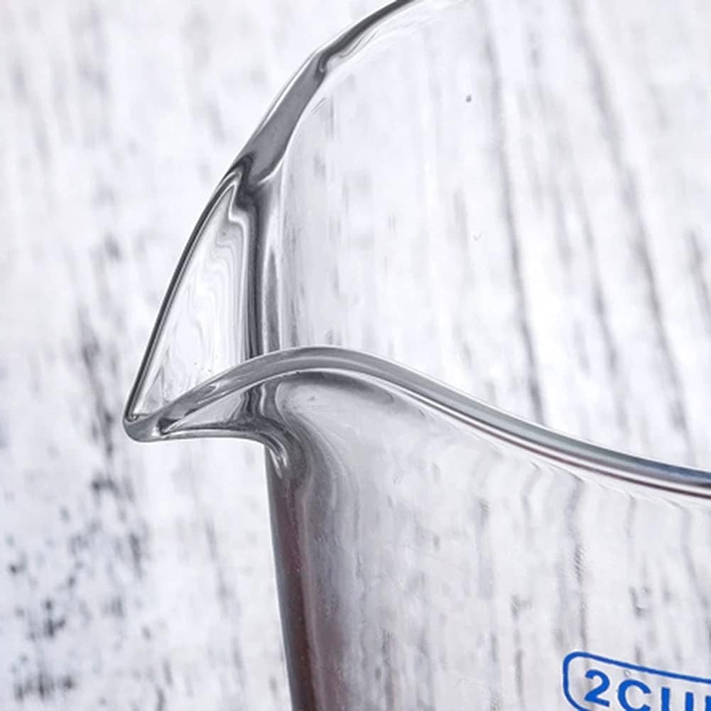 250ml 500ml Heat-resisting Glass Measuring Cup Milk Scale Microwave Measure Jug (250ml)