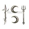 MOC Military Building Blocks Medieval Soldiers Knight Figures Weapons Accessories Witc Hat Helmet Shield Spear DIY Brick Toy T10