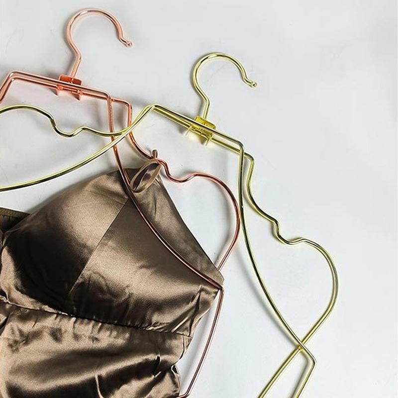 Body Shape Lingerie Hanger Foldable Durable Closet Organizer Swimsuit Hanger For Closet For Stores Boutiques Show Window Bedroom