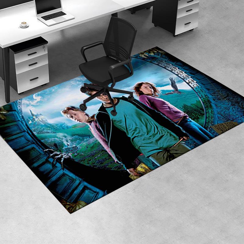 

Harry Potter and the Prisoner of Azkaban Movie Poster Print Office Mat Home Decor Office Desk Chair Rugs Chair Carpet for office Chair Mat G 60cm by 90cm