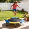 Childrens Trampoline Safety Cover With Foam Edge Protector For Outdoor Play Area
