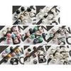 10Pcs Seam-free Brooches Jeans Invisible Buckles Nail Free Waist Clip Pins Detachable Adjustable Waist Button Tools