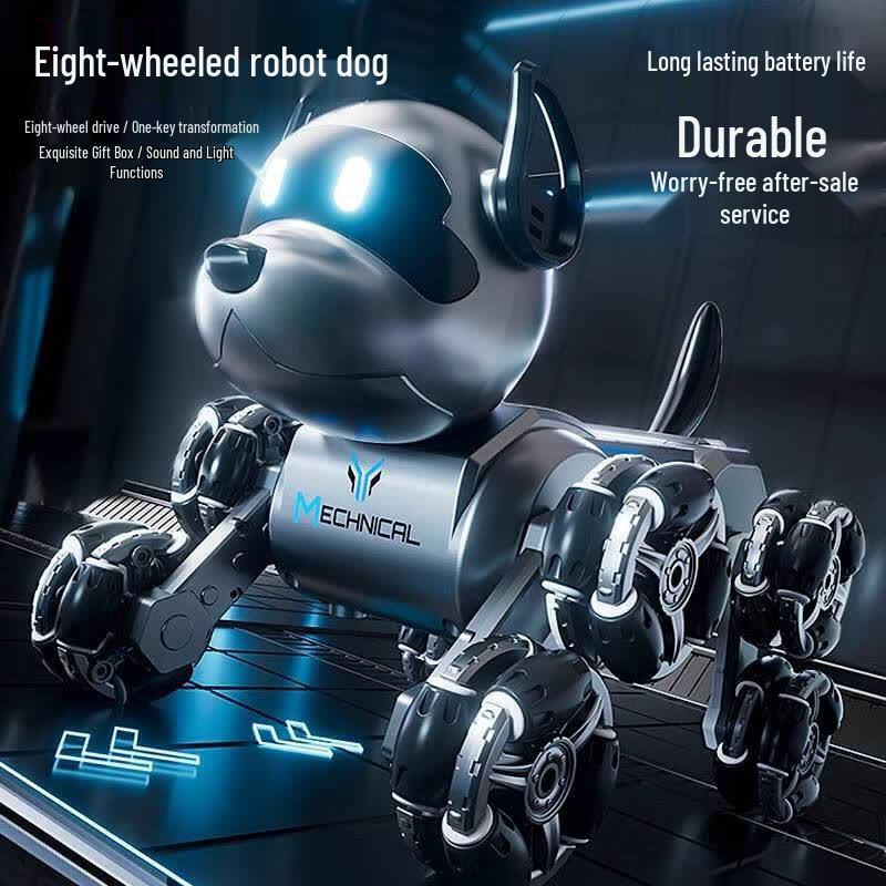 Miaobaile 8-Wheel Smart Stunt Robot Dog