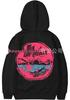 Women's Drop Shoulder Ribbed Fashion Print Hoodie XS-5XL: Long Sleeve Beach Sportswear Pullover