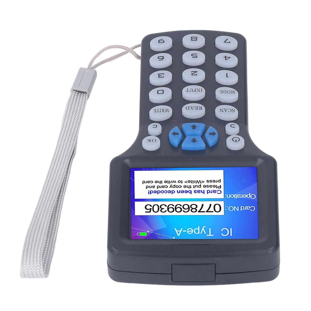 Black NFC RFID Card Reader with UID Keychain HD 2.8inch Full Color Screen Card Copier Writer Duplicator