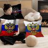 R-Russian Flag Cushion Cover Pillow Cover Decor Pillowcase Printed Cushion Case For Couch