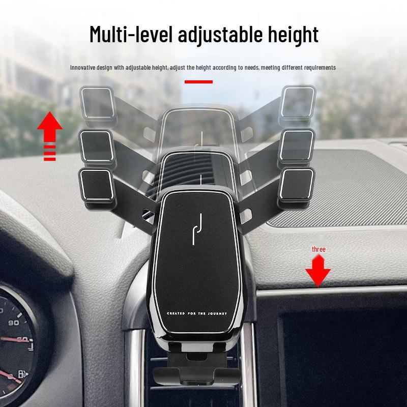 Wireless Charging Phone Holder for 10-15 Cayenne