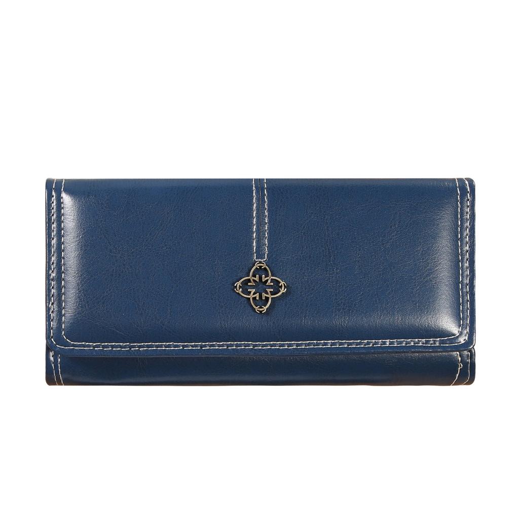 Fashionable and Minimalist Women's Soft Leather Long Zipper Wallet with Trendy Multiple Card Slots, Cute Wallet