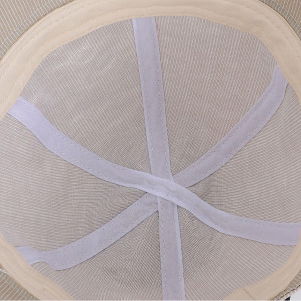Fashion Breathable Fisherman Hat Big Eave Foldable Sunscreen Cap Adjustable Bucket Hat Women