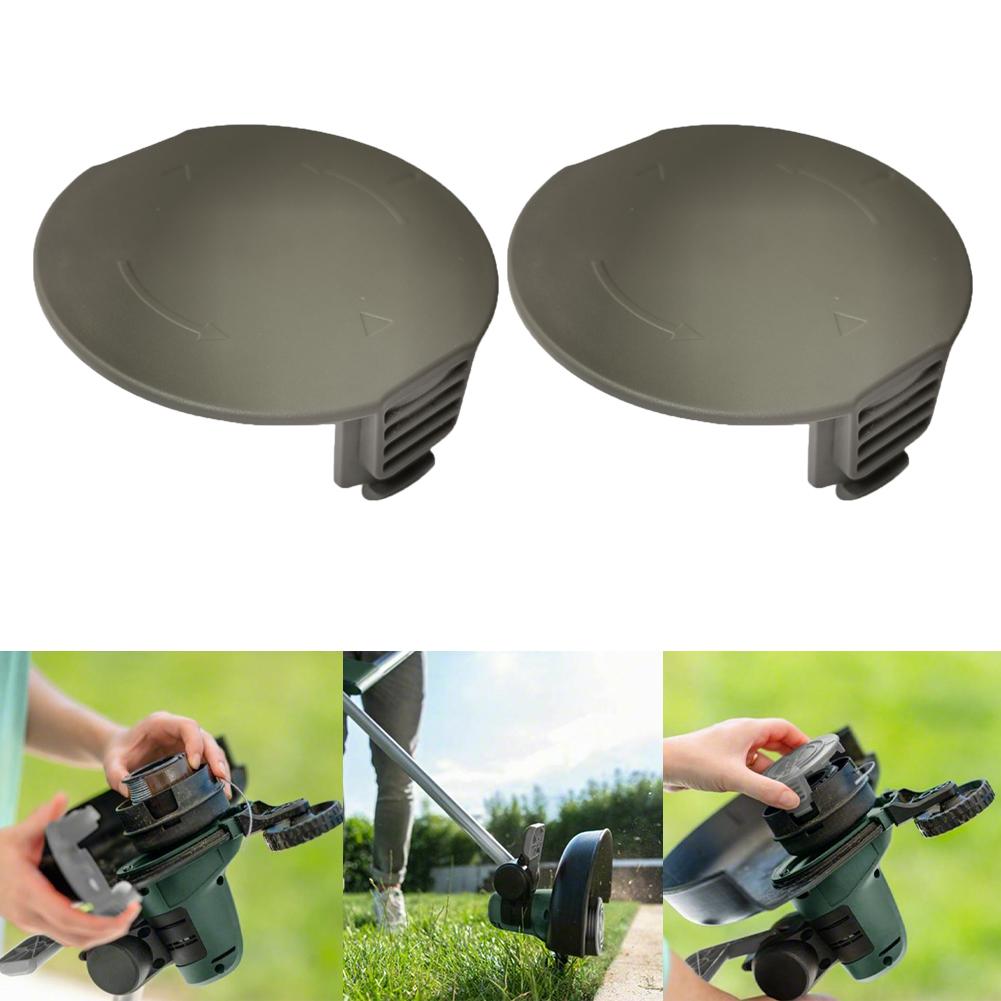 

2pcs Spool Cover Cap Fit For Bosch Universal Grass Cut 18/18-26/18-260 String Trimmer Parts Replace Garden Lawn Mower Spool Cap China Mainland