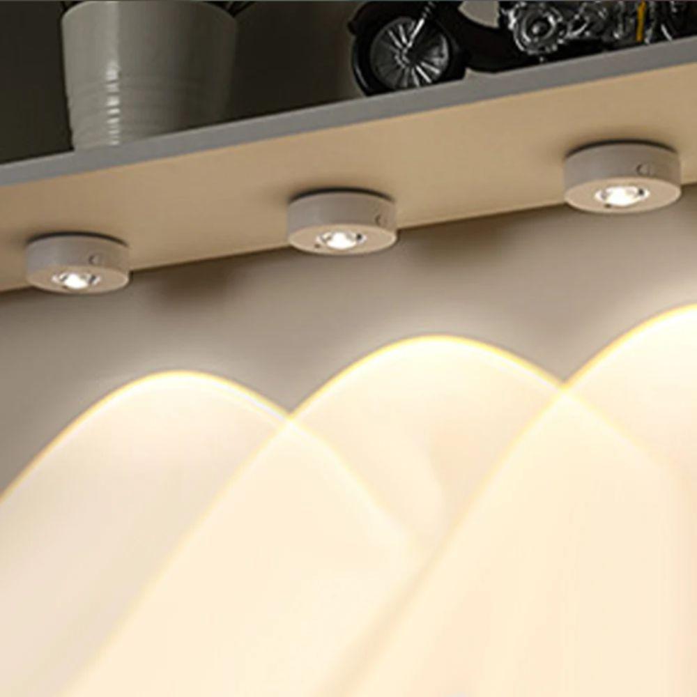 5V Rechargeable RGB LED Night Light IR Remote Control Rechargeable Lamp  Kitchen Cabinet