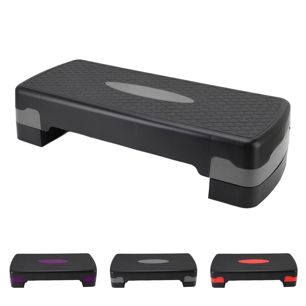 Exercise Step Platform ABS Adjustable Height Exercise Stepper for Aerobic Workout