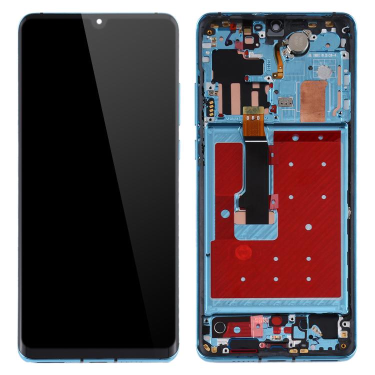 

OEM Grade S OLED Screen and Digitizer Assembly+Frame Replacement Part (without Logo) for Huawei P30 Pro Aurora