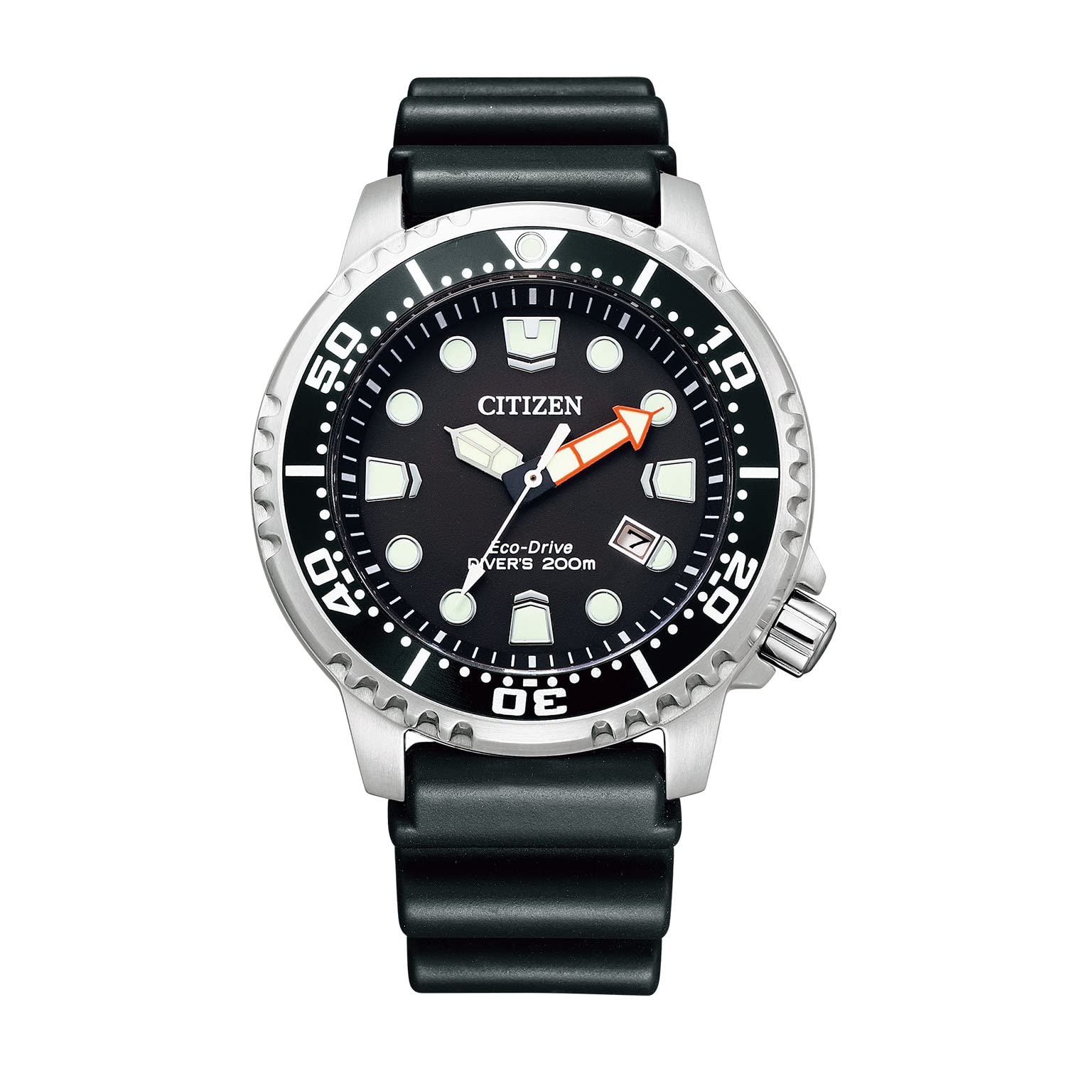 

Популярные часы для дайверов Citizen Promaster Marine 200m, Водонепроницаемые, Eco-Drive, Серия, Дайвер, Черный, Уретан, BN0156-05E, Мужские