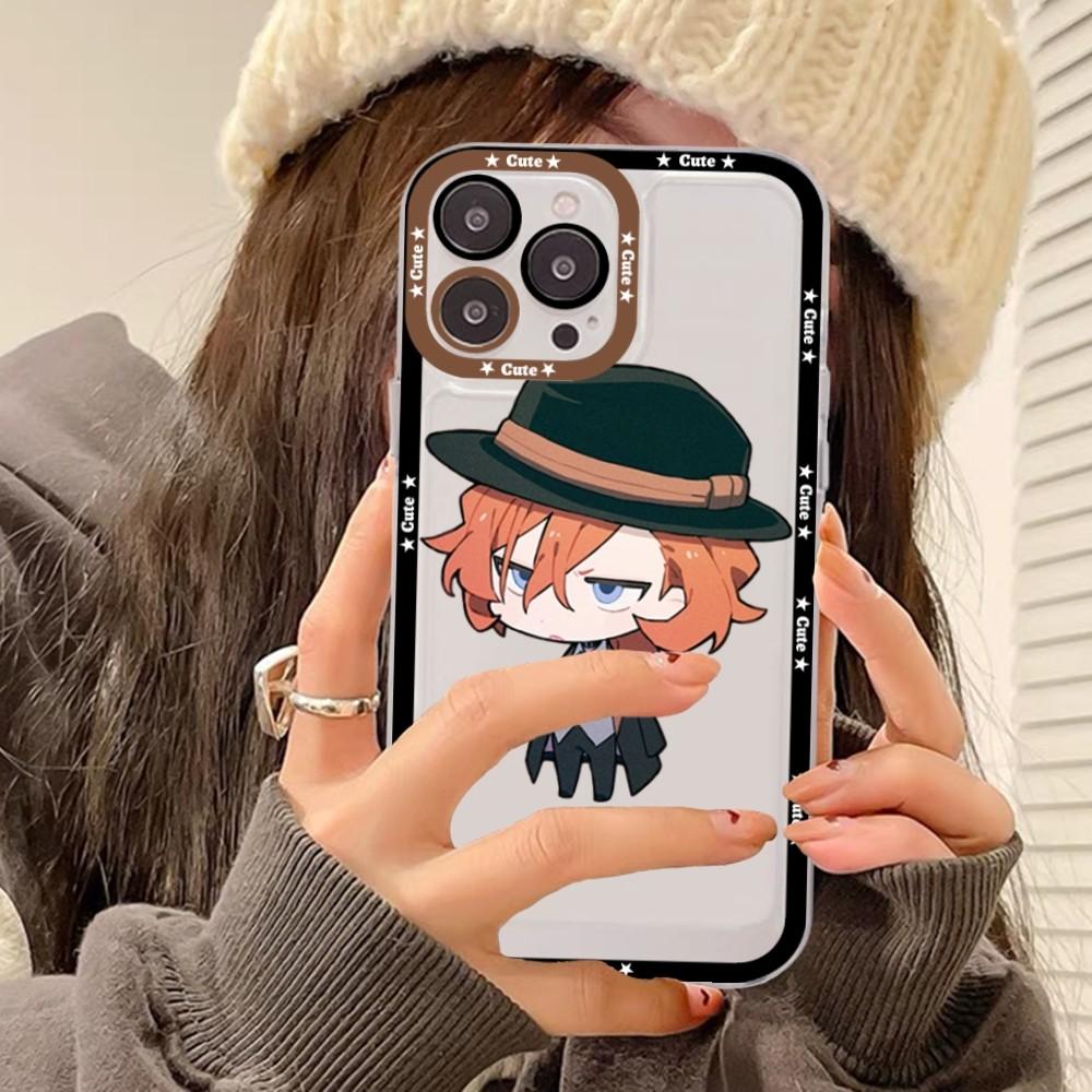 

Anime Bungou Stray Dogs Phone Case For Samsung S 20 S 21 S 22 S 23 lite plus ultra Mobile Cover Samsung S22 Plus