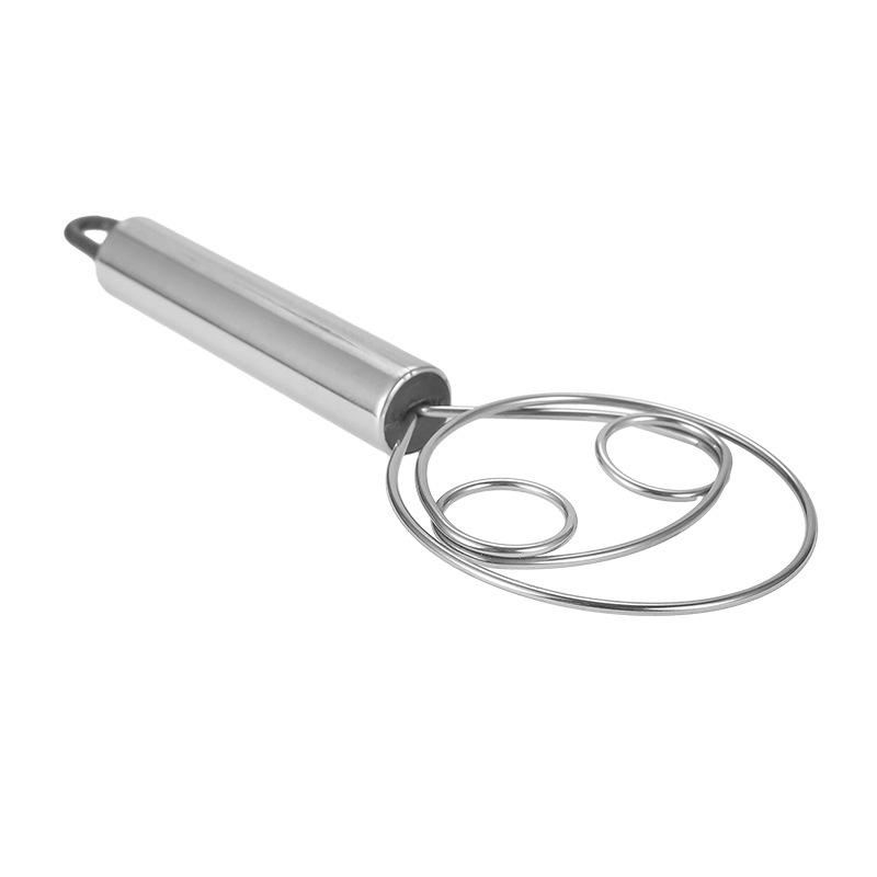 Stainless Steel Non-Stick Dough & Batter Whisk Mixer