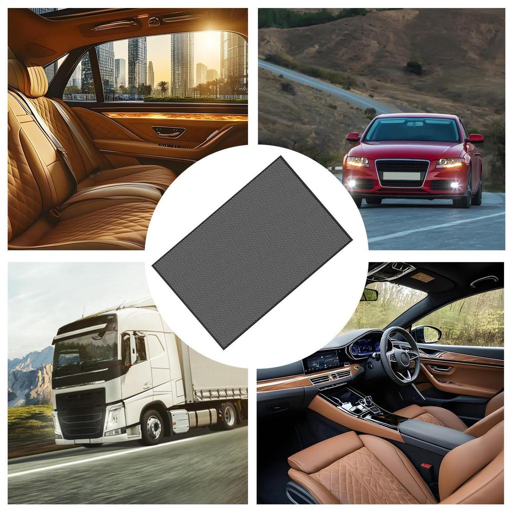 Sunroof Shade Car Window Screen Magnetic Breathable Mesh UV Protection Sunroof Cover for Camping Parking Travel