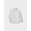 Uniqlo Premium Linen Shirt  Long Sleeve  Stripe A