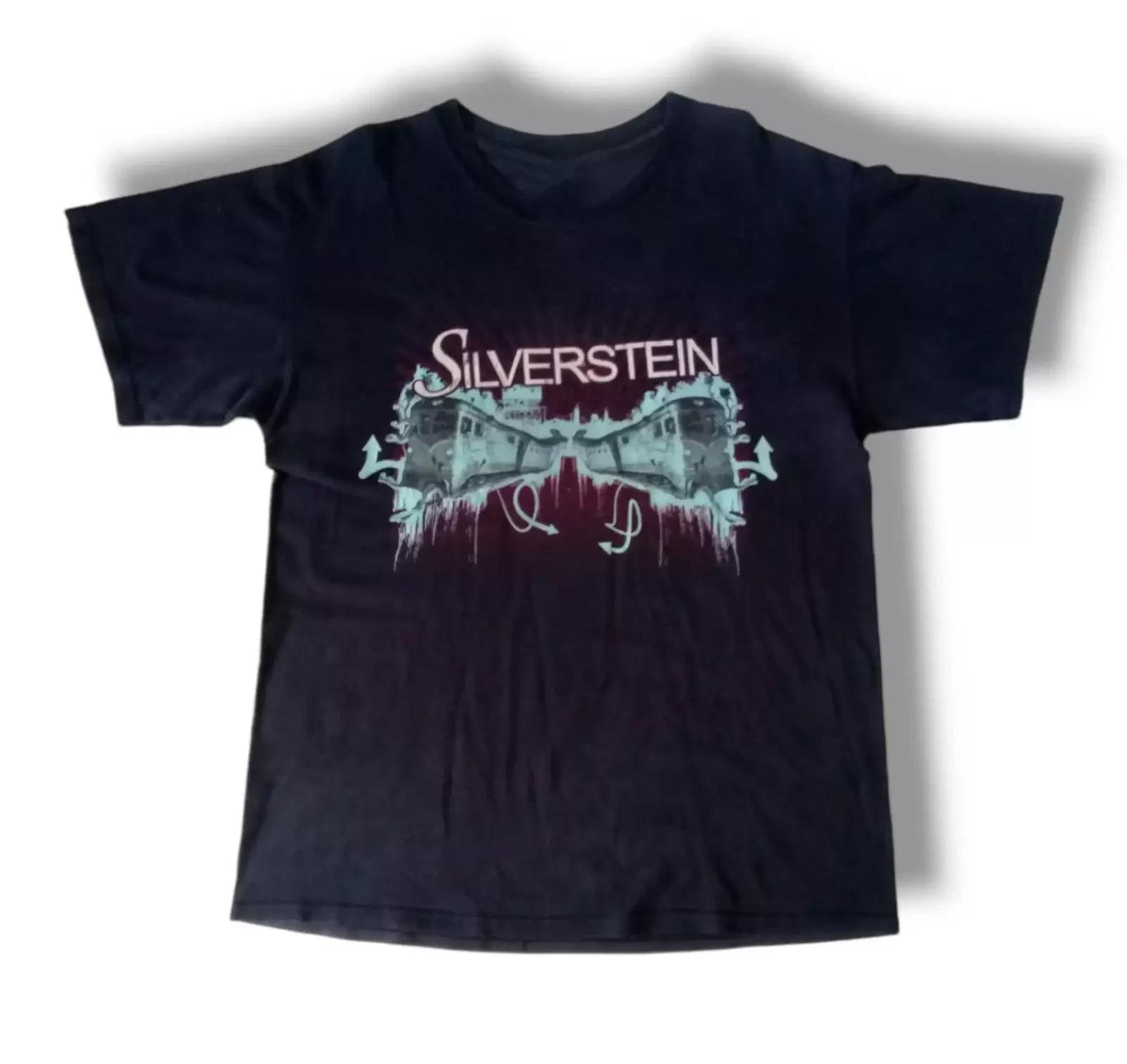 New Silverstein Band Gift For Fan Black T Shirt Full Size S-5XL SS411 L