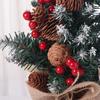 Pine Cone Mini Christmas Trees Colorful String Light Christmas Pine Tree  Christmas Decoration