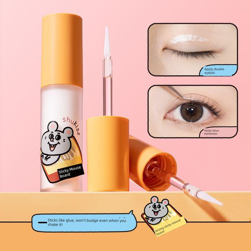[0 Irritation] Ukiss False Eyelash Glue Double Eyelid Cream Styling Grafting Adhesive Eyelash Glue Formaldehyde-Free Eyelash Glue 4.9 g