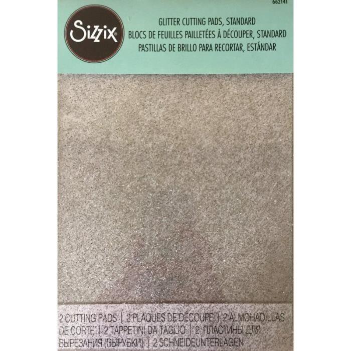 Plaques de découpe 'Sizzix' Pailleté