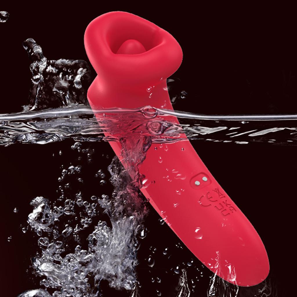Mouth Shape Strong Suction Vibratior 10 Speeds Vagina Sucking Massager Oral Licking Clitoris Stimulator Erotic Sex Toy for Women