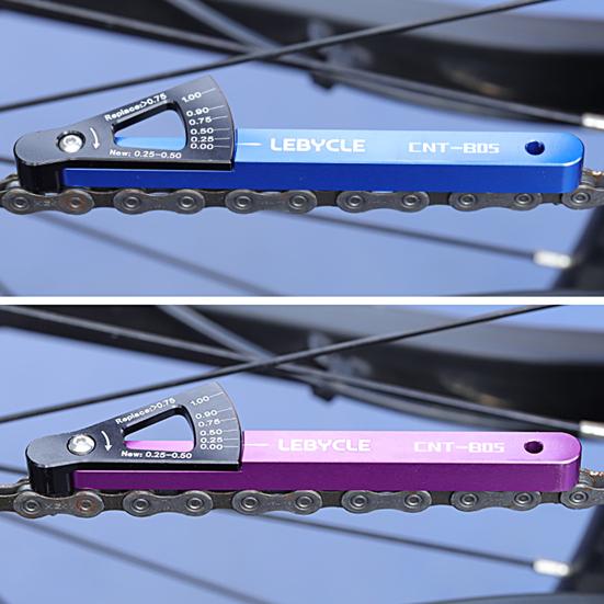 Bicycle Chain Wear Indicator Multifunctional Precise Lightweight Mountain Road Bike Chain Wear Gauge