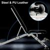 2 In 1 Adjustable Foldable Sit Up Ab Benches Bench Press Dumbbell Stool Board Multifunction Sit-ups Trainer Sports Equipment 82x27.5cm