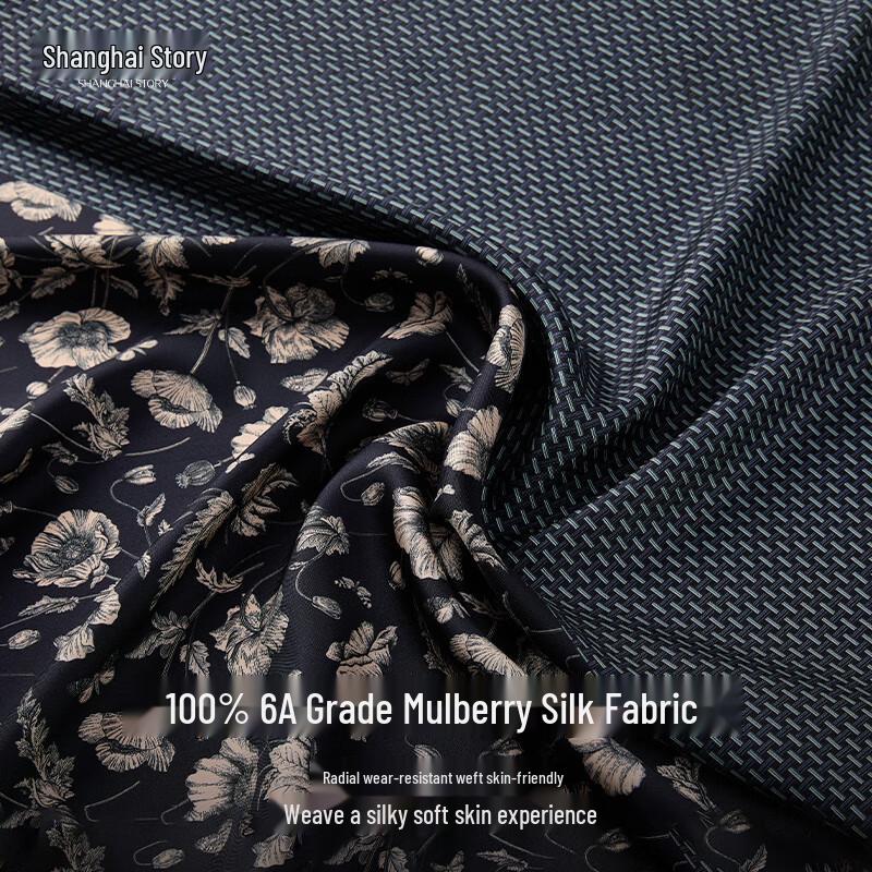 Shanghai Story 100% Mulberry Silk Scarf Shawl