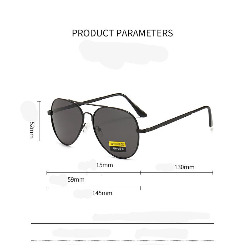 Fashion Sunglasses Men Driving Travel Vintage Retro For Women Sun Glasses Polarized Outdoor Metal Sunshade Eyewear Uv400