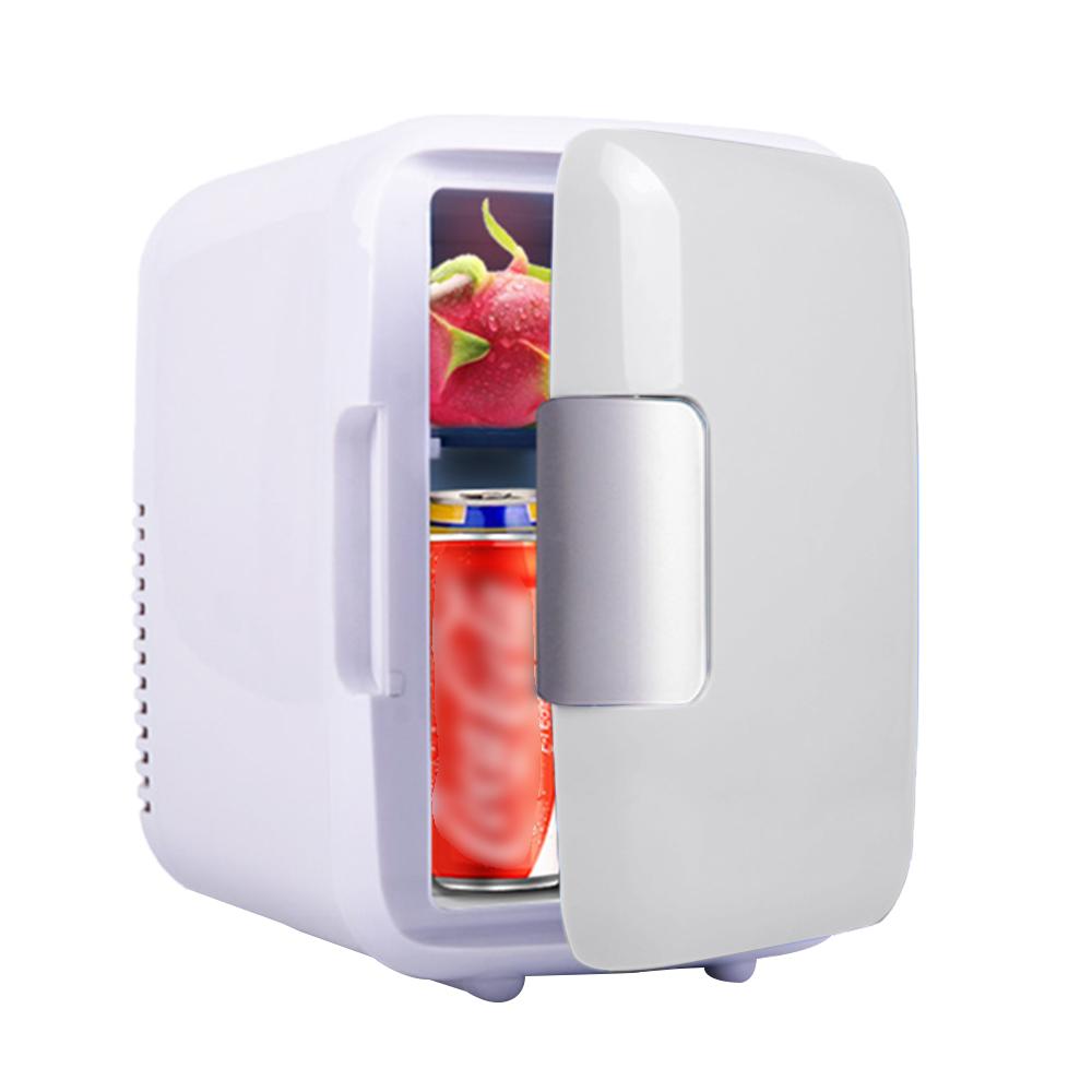 Холодильник 4 л Холодильник 4 л Автомобильный Маленький холодильник Холодный и горячий Двойного назначения Автомобильный холодильник Двойного назначения Холодильник