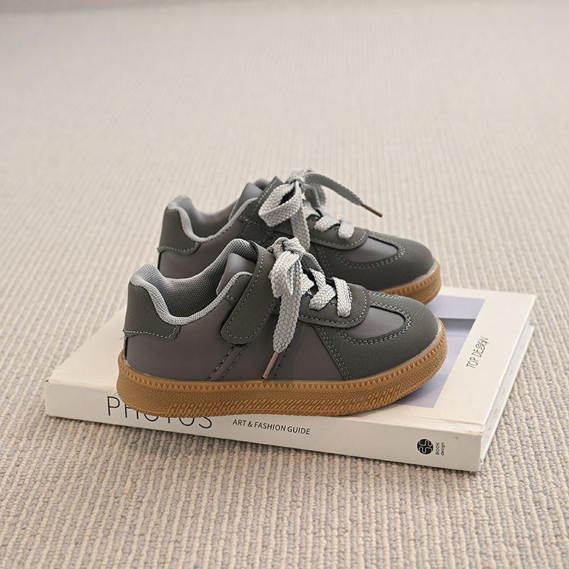 Children's German Training Shoes 2025 Summer New Girls Korean Version Fashion Casual Board Shoes Boys Non-slip Soft-soled Sports Shoes