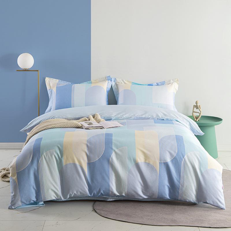 

Постельный комплект Duo Xi Ai из хлопка класса люкс 3-piece set (Quilt: 152x218cm, Sheet: 180x230cm)