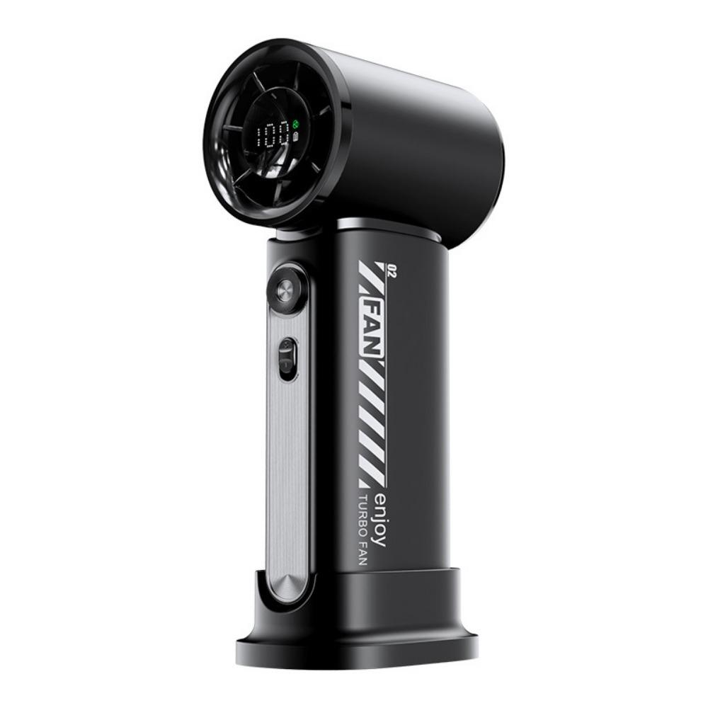 

Ручной вентилятор с цифровым дисплеем, 100 регулируемых скоростей ветра, портативный охлаждающий вентилятор, лето