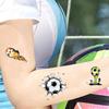 Football Stickers For Kids Football Stickers Sports Stickers Waterproof Face Stickers 10 Pcs Football Team Decal Football Theme
