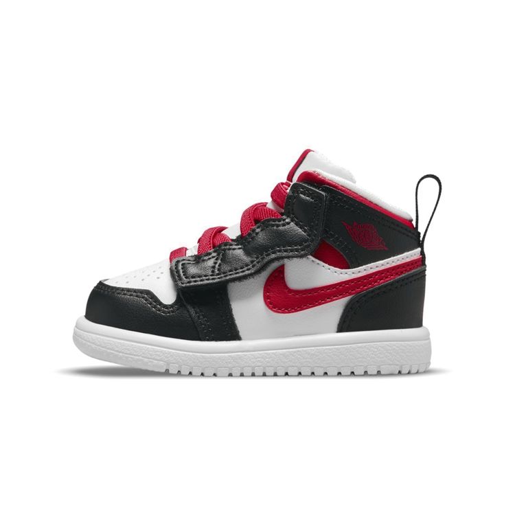 Jordan 1 Mid Alt Very Berry (TD) Baby Sneakers Black Very-Berry-White AR6352-016 22