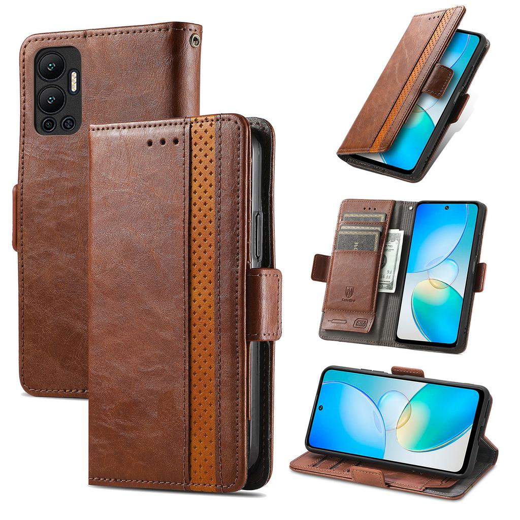 Multifunctional Magnetic Flip Cover Leather Case for Infinix/Tecno Series. Infinix Note 40/Spark 30C/Camon 40/Note12... Where Fashion Meets Function