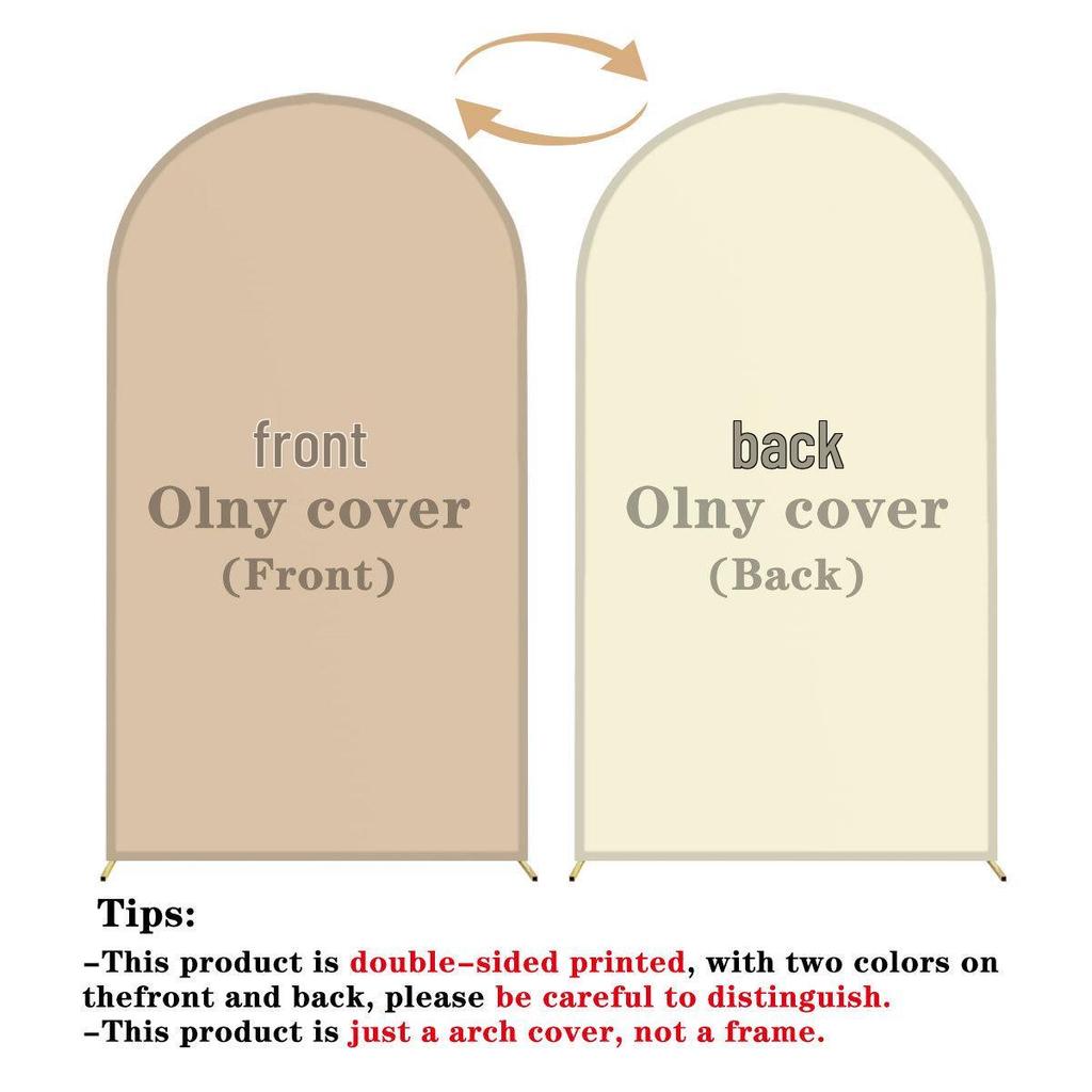 Two-Color Arch Cover Festival Balloons & U-Shaped Background Cloth Party Decoration